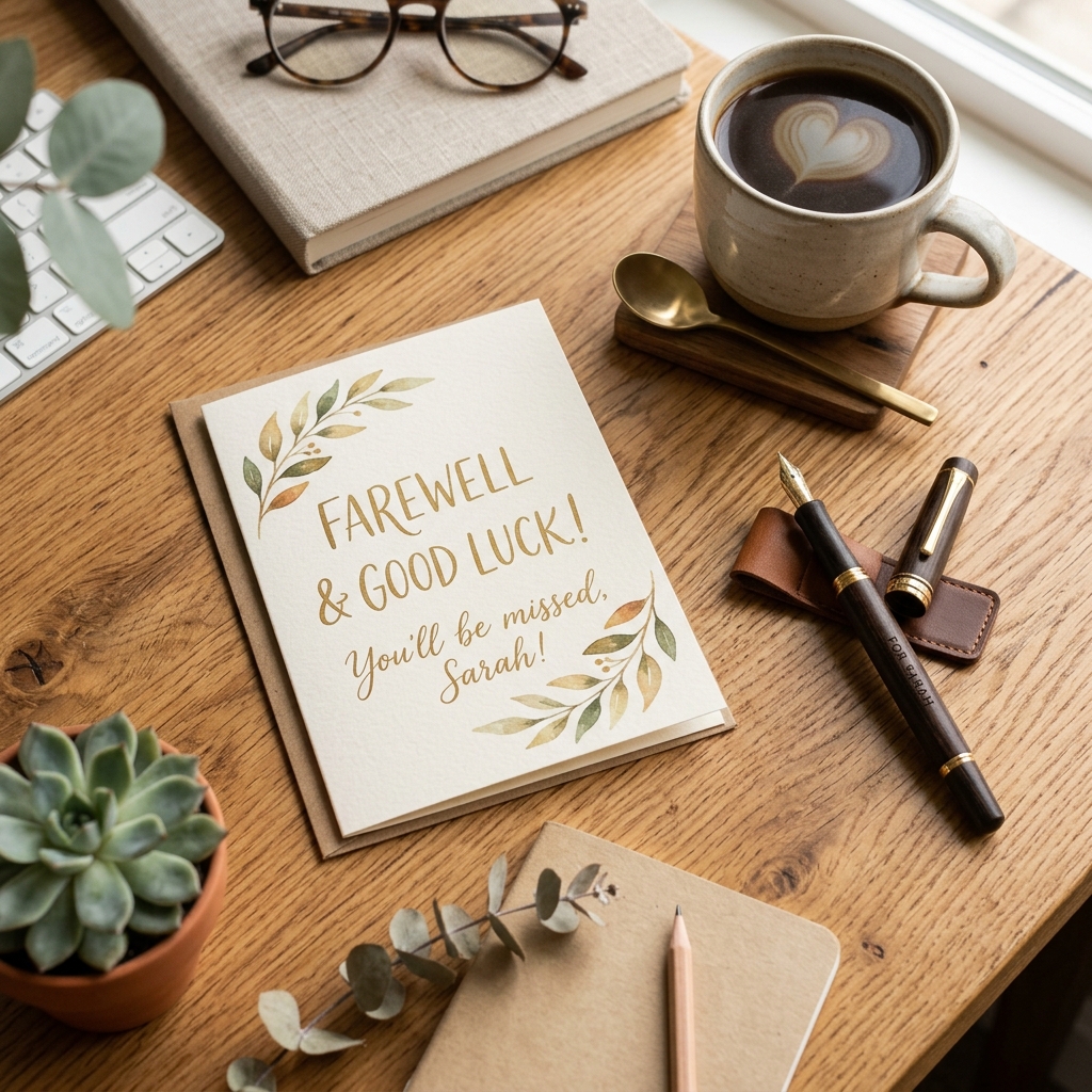 The Ultimate Guide to Farewell Cards: What to Write and How to Say Goodbye